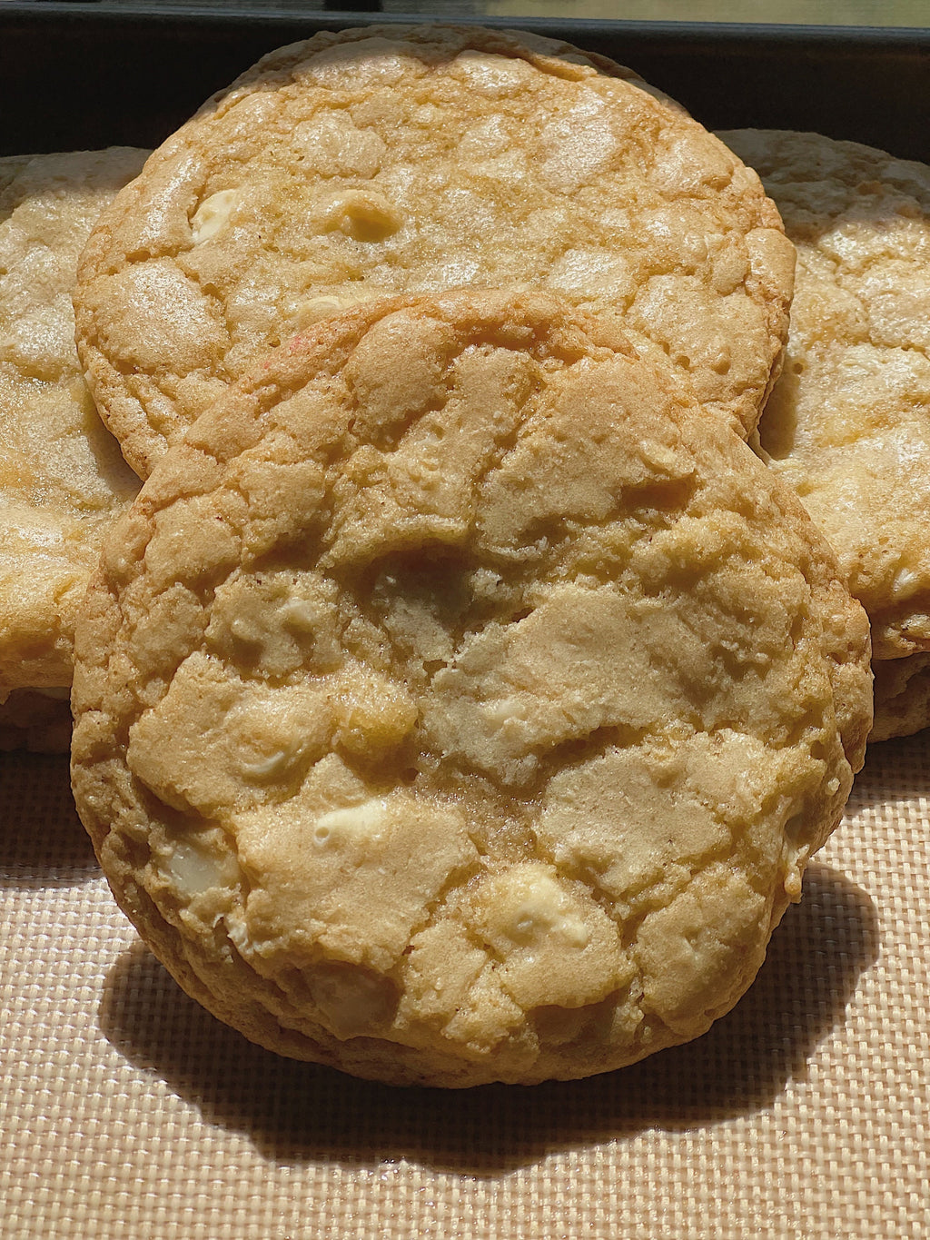White Chocolate Macadamia Cookies