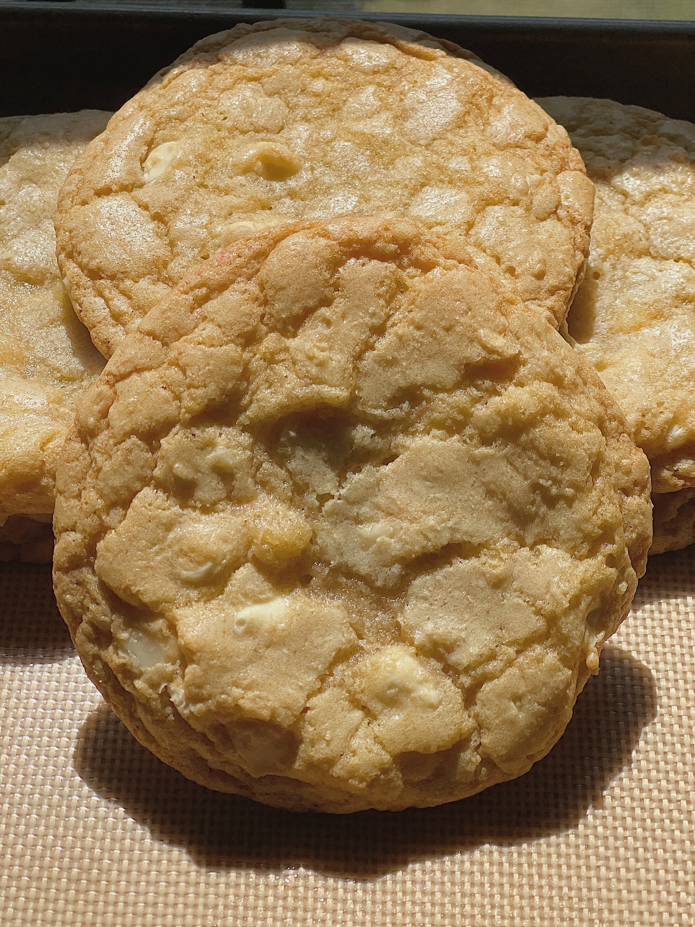 White Chocolate Macadamia Cookies