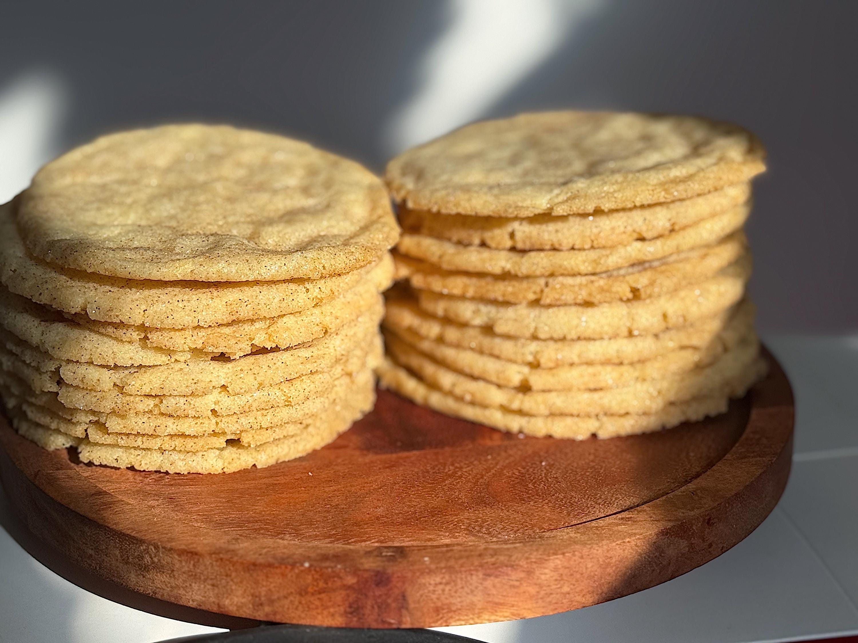 Thin & Crispy Snickerdoodle Cookies – Handmade Cinnamon Sugar Treats