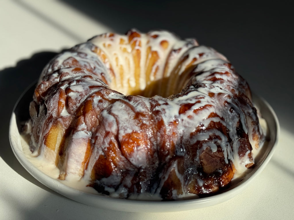 Delicious Peach Cobbler Bundt Cake