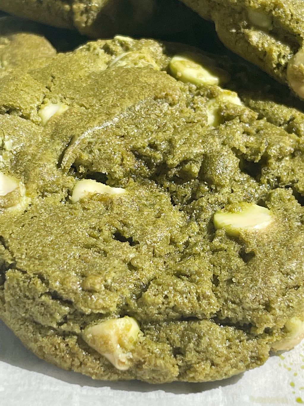 Matcha White Chocolate Cookies