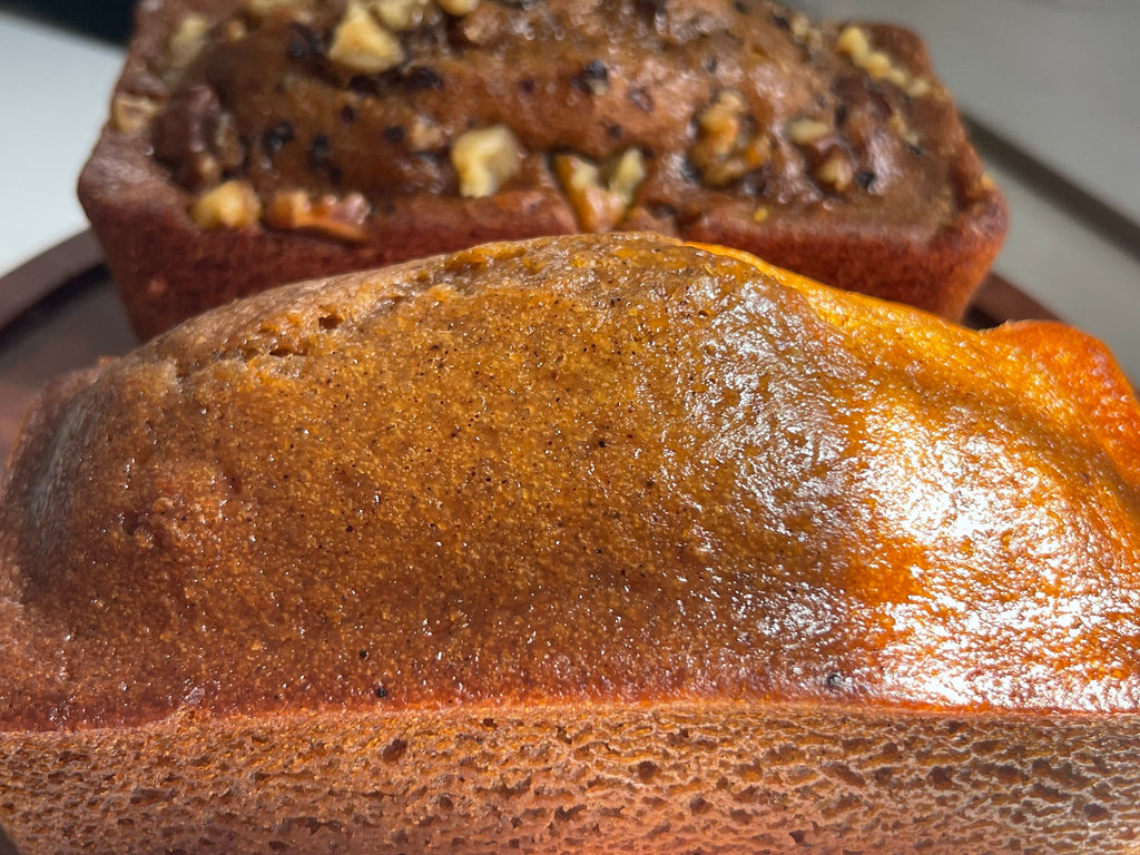 Organic pumpkin loaf