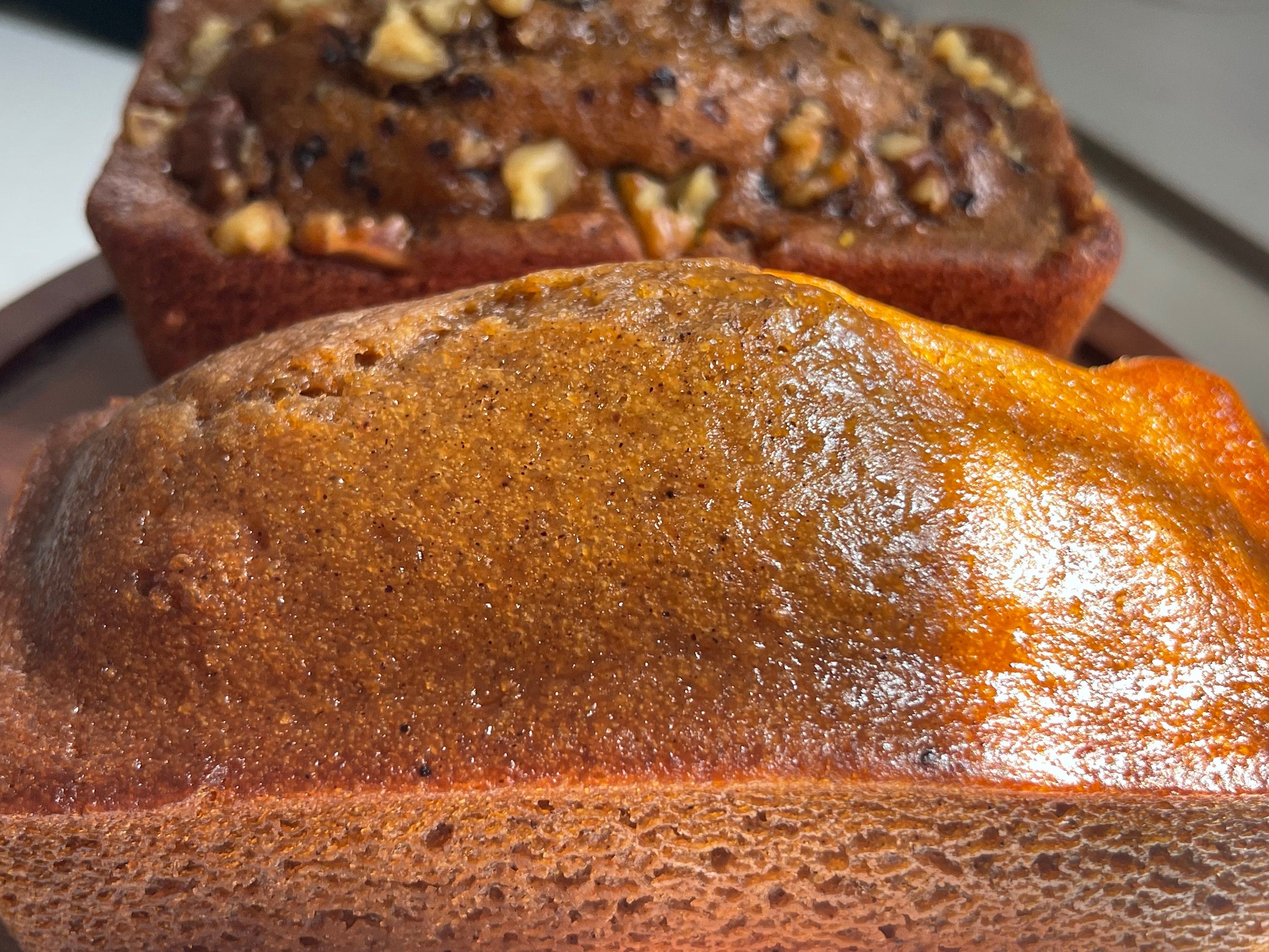 Organic pumpkin loaf