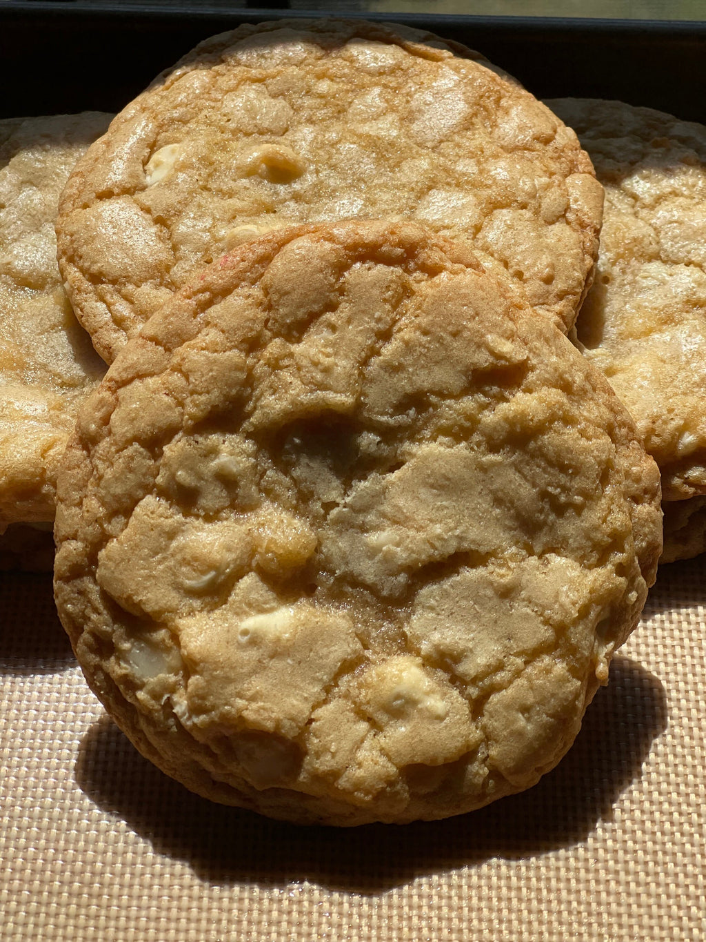 White Chocolate Macadamia Cookies