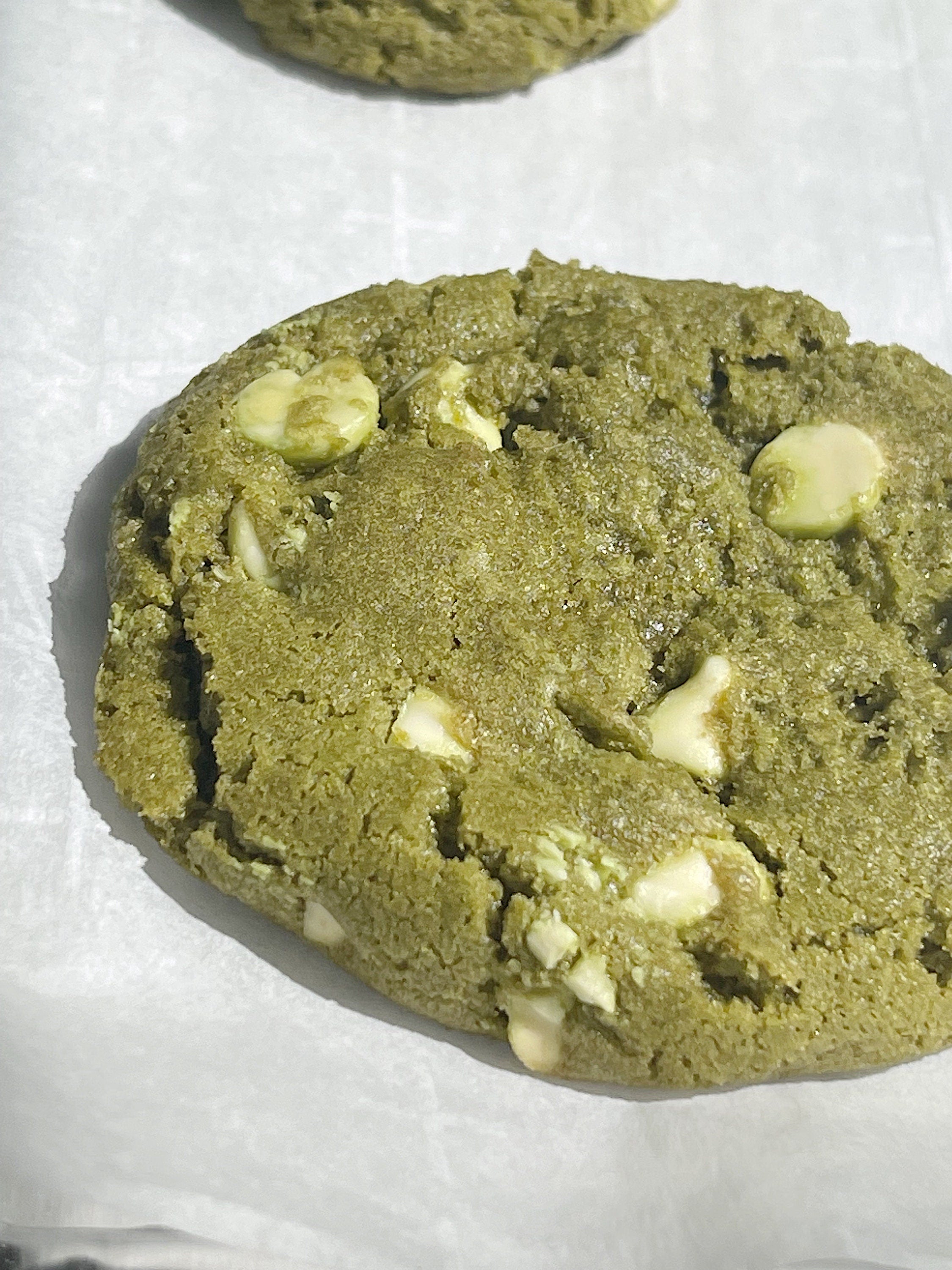 Matcha White Chocolate Cookies