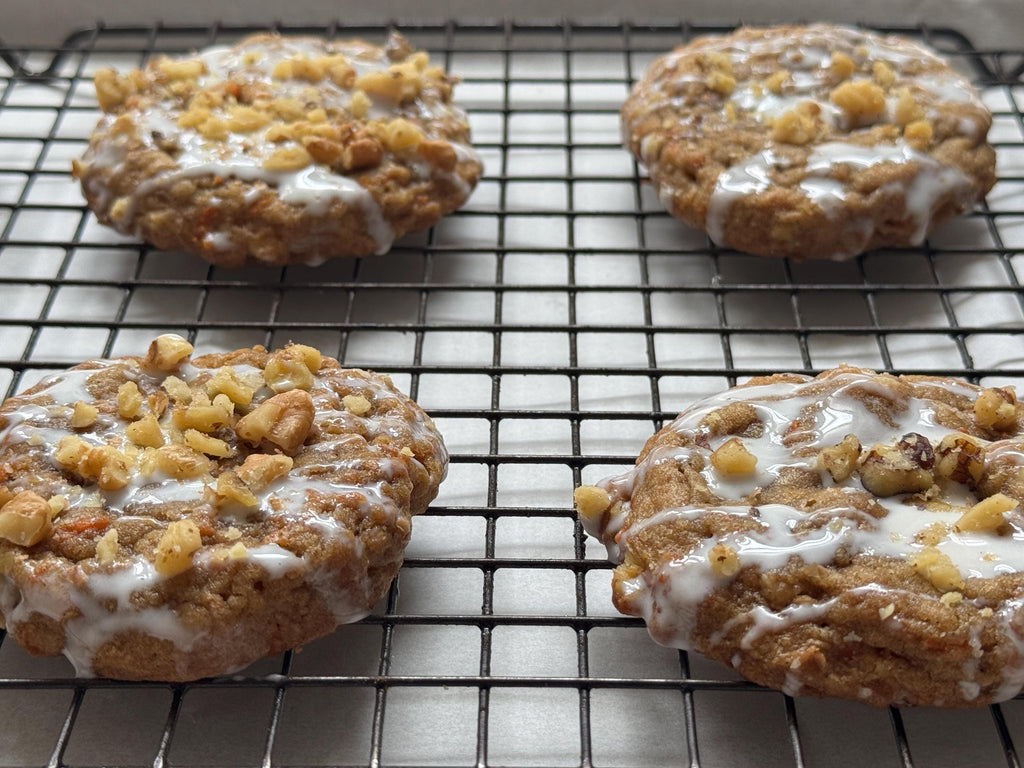 Brown Butter Carrot Cake Cookies