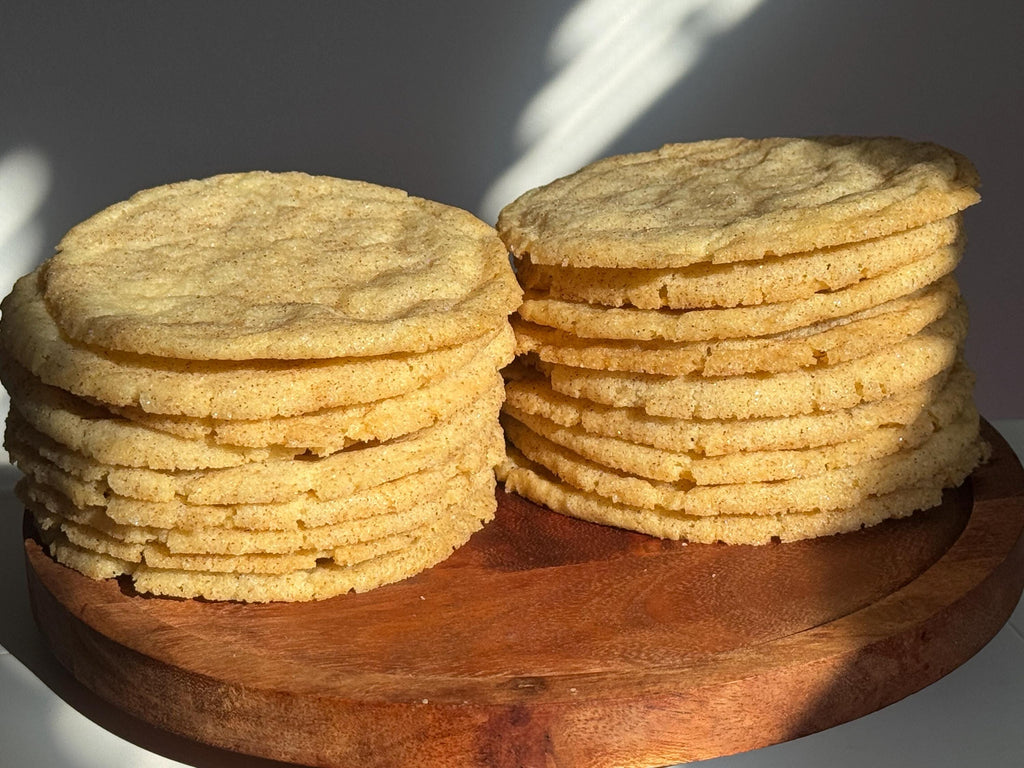 Thin & Crispy Snickerdoodle Cookies – Handmade Cinnamon Sugar Treats
