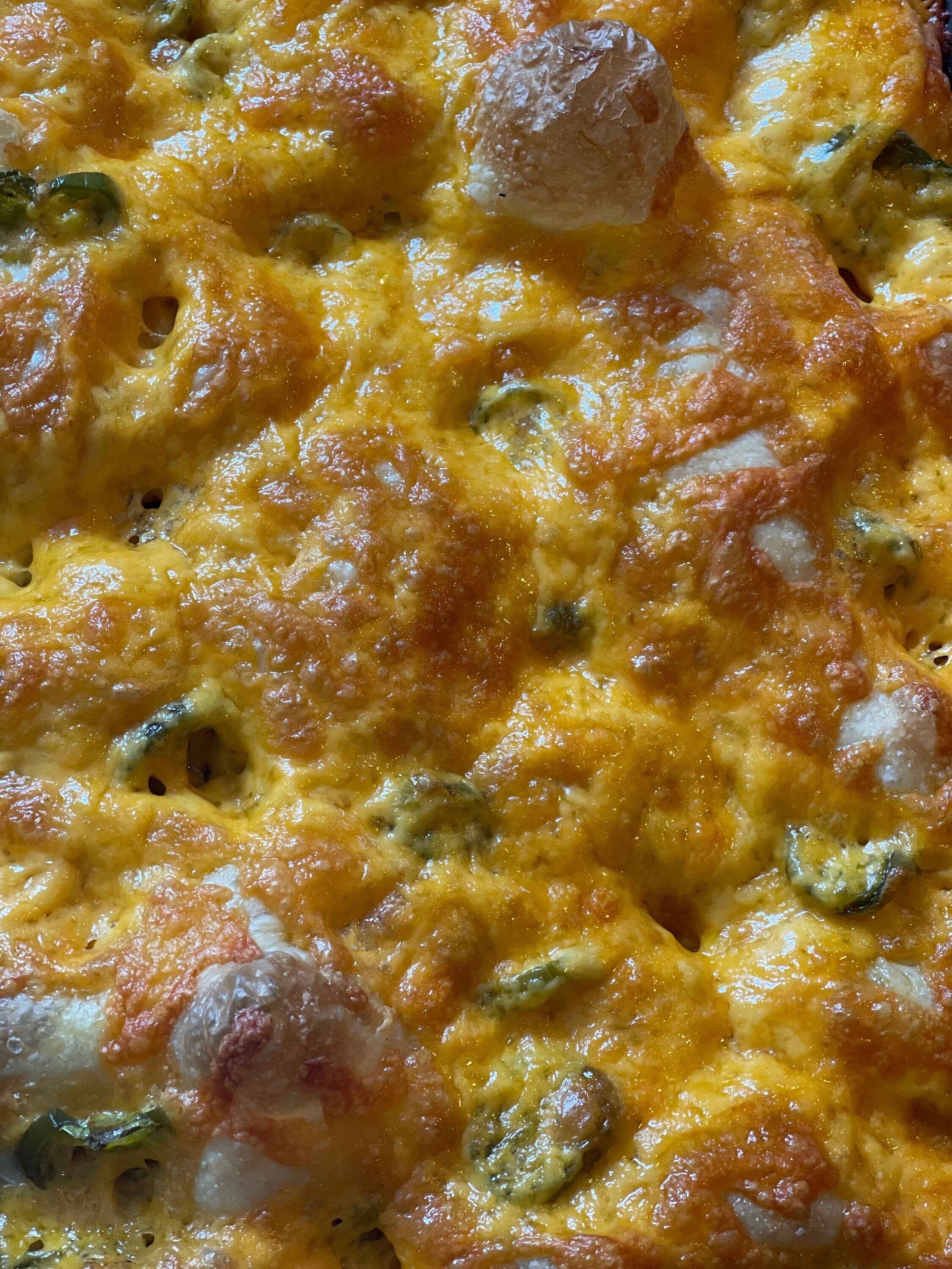 Cheddar Jalapeño Focaccia Bread