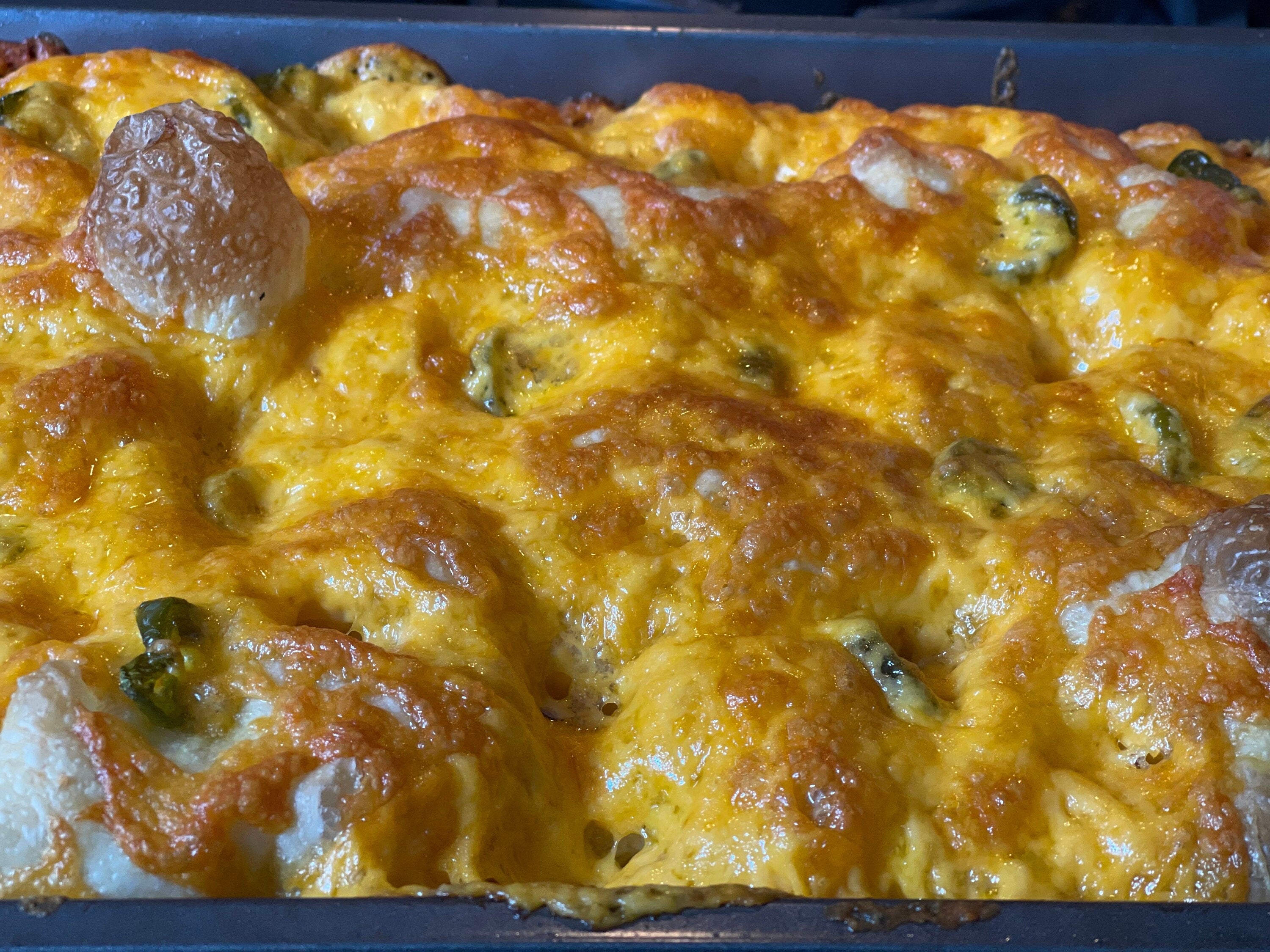 Cheddar Jalapeño Focaccia Bread
