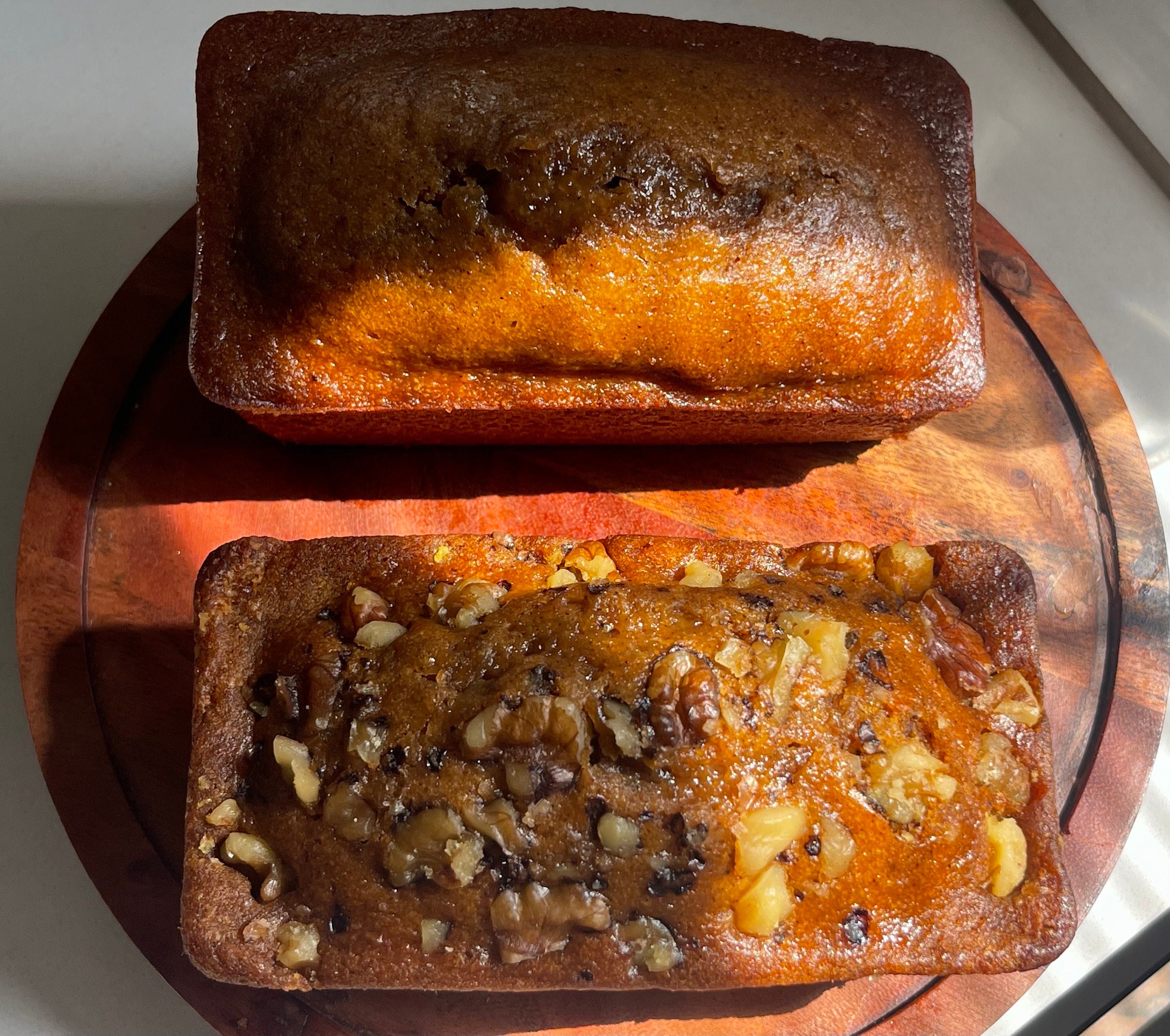 Organic pumpkin loaf