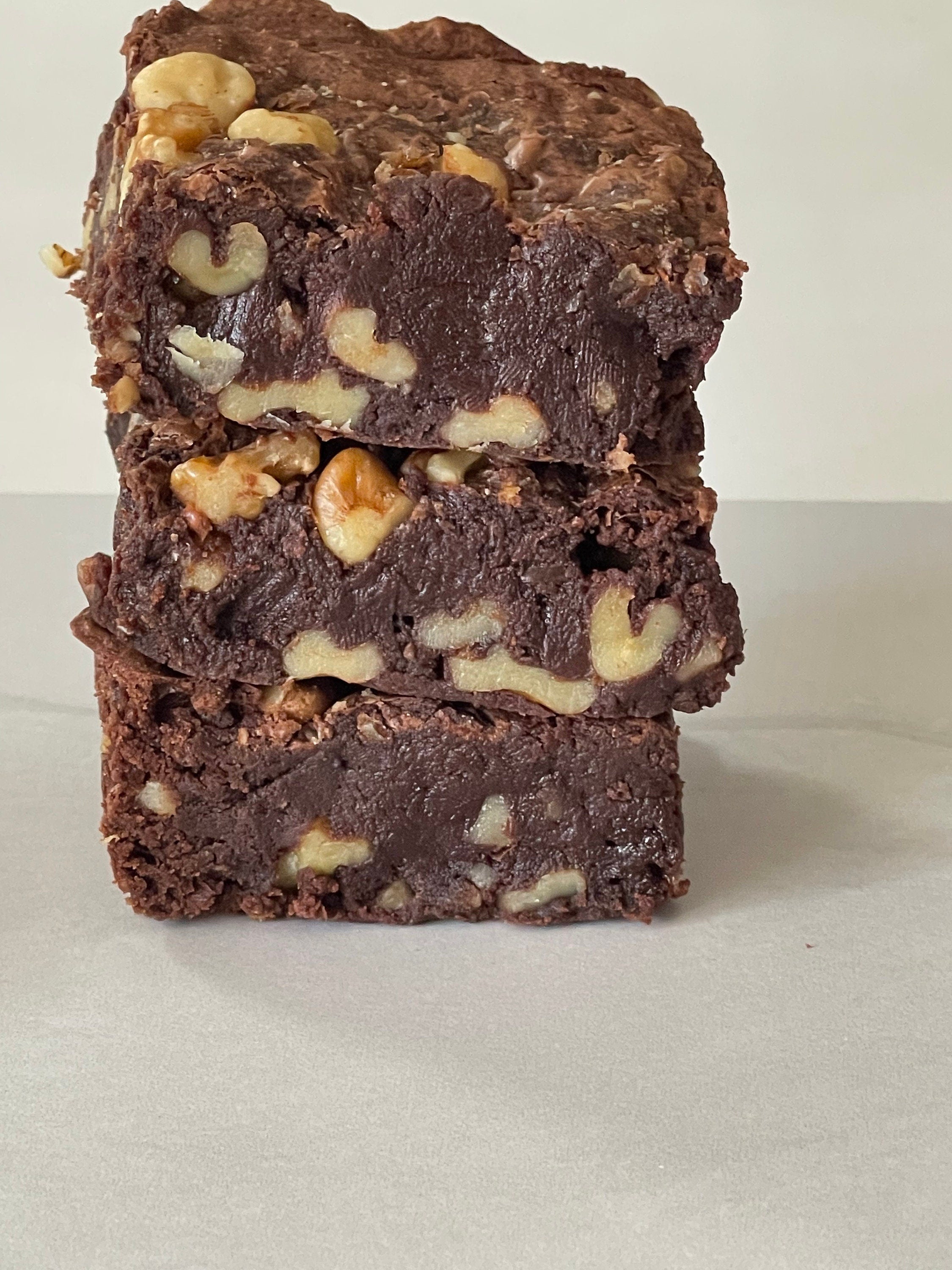 Walnut Fudge Brownies, Gourmet Chocolate Treat