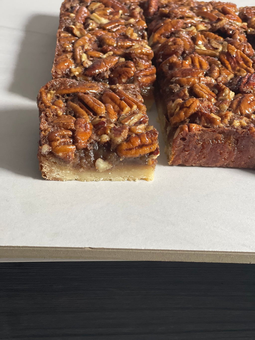 Bourbon Pecan Pie Bars