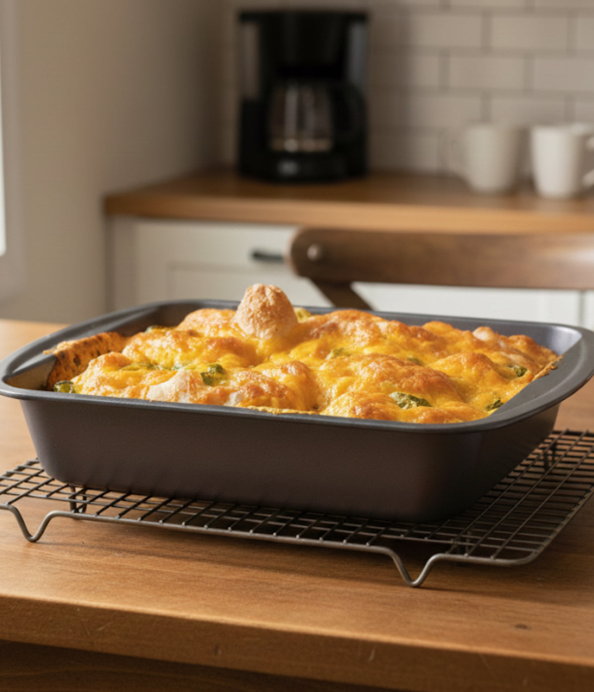 Cheddar Jalapeño Focaccia Bread