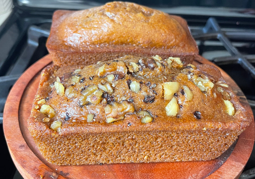 Organic pumpkin loaf