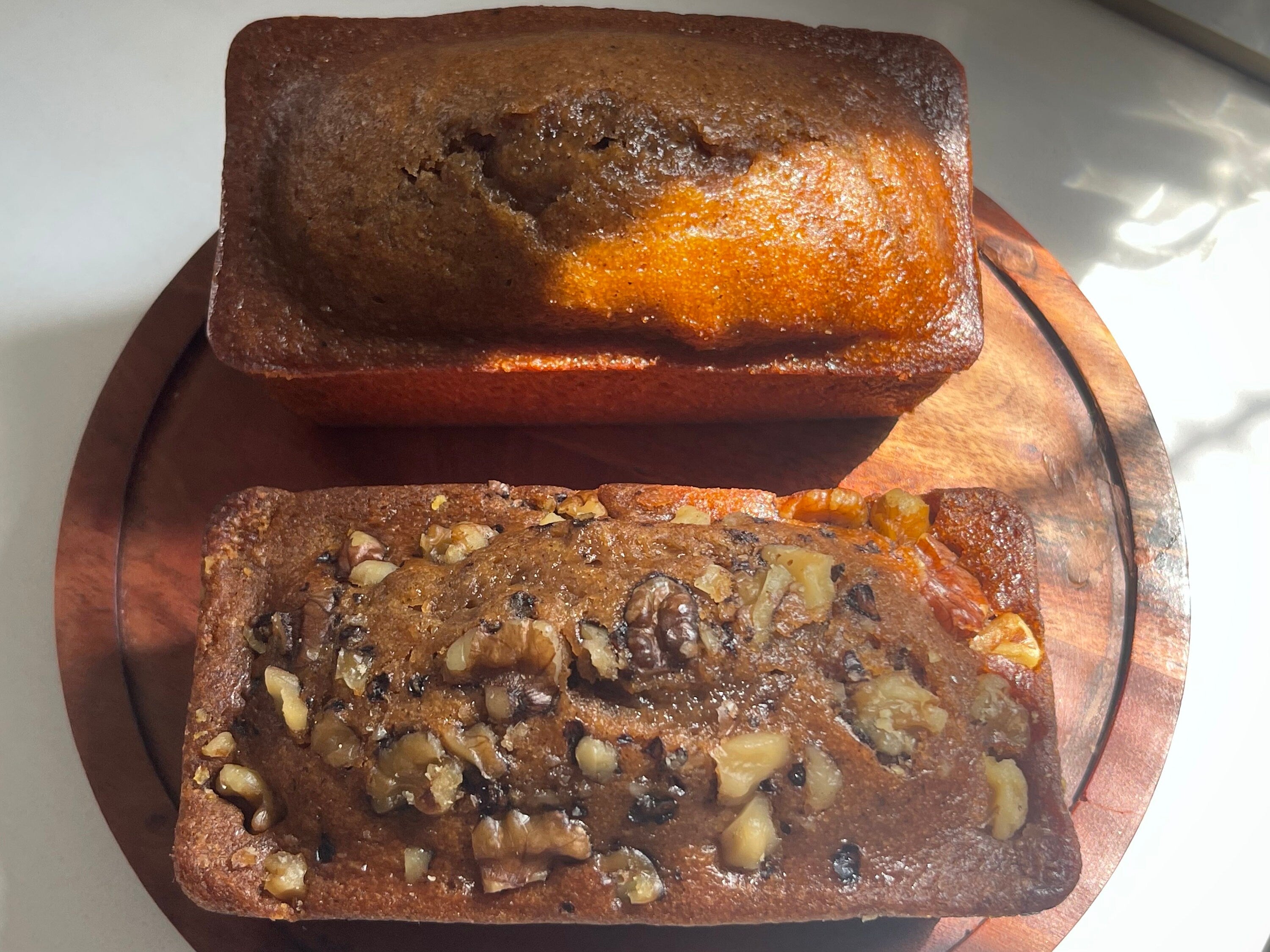 Organic pumpkin loaf