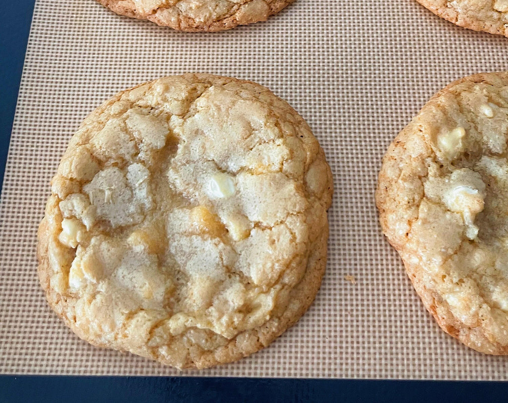 White Chocolate Macadamia Cookies