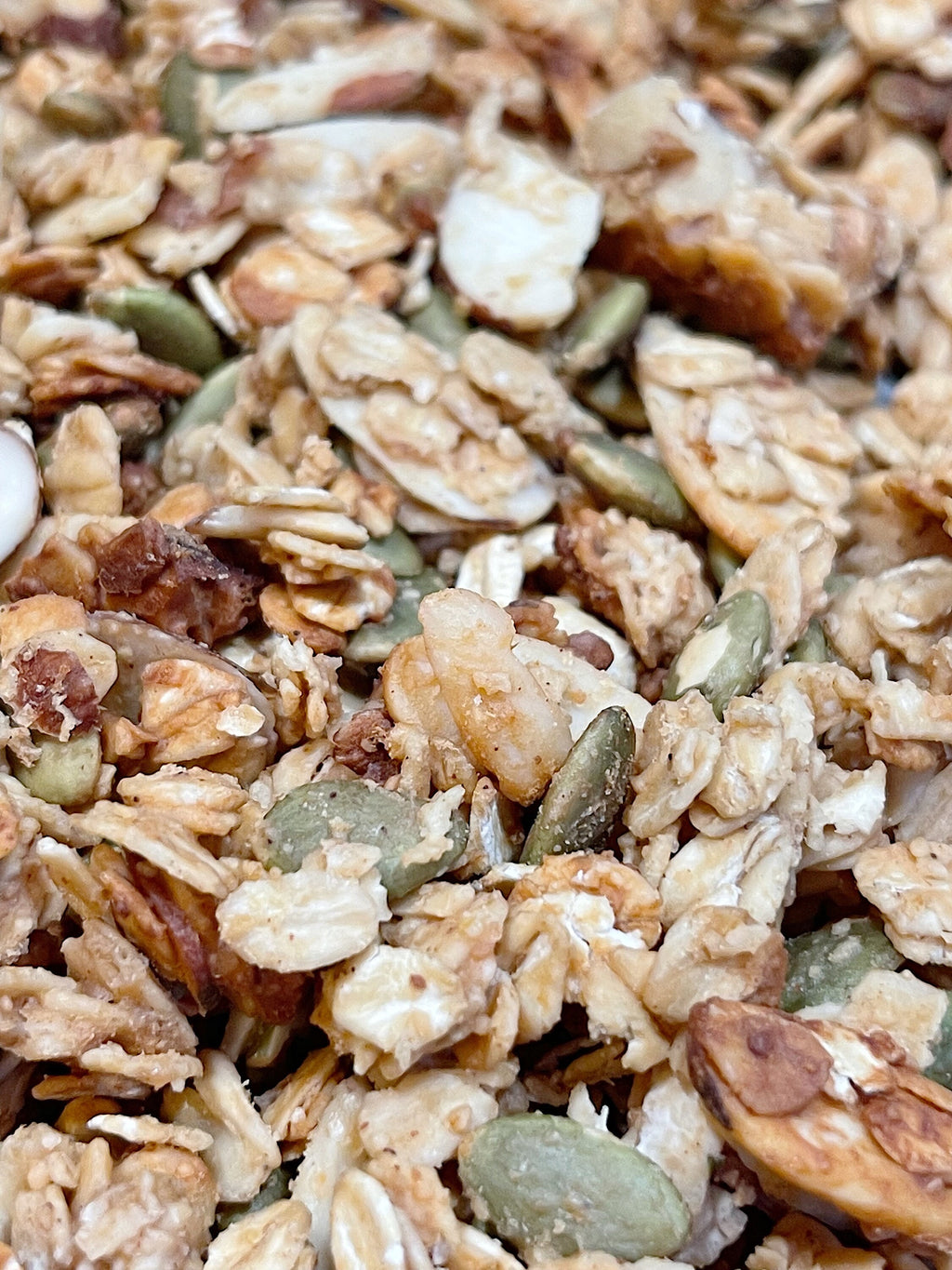 Organic healthy granola