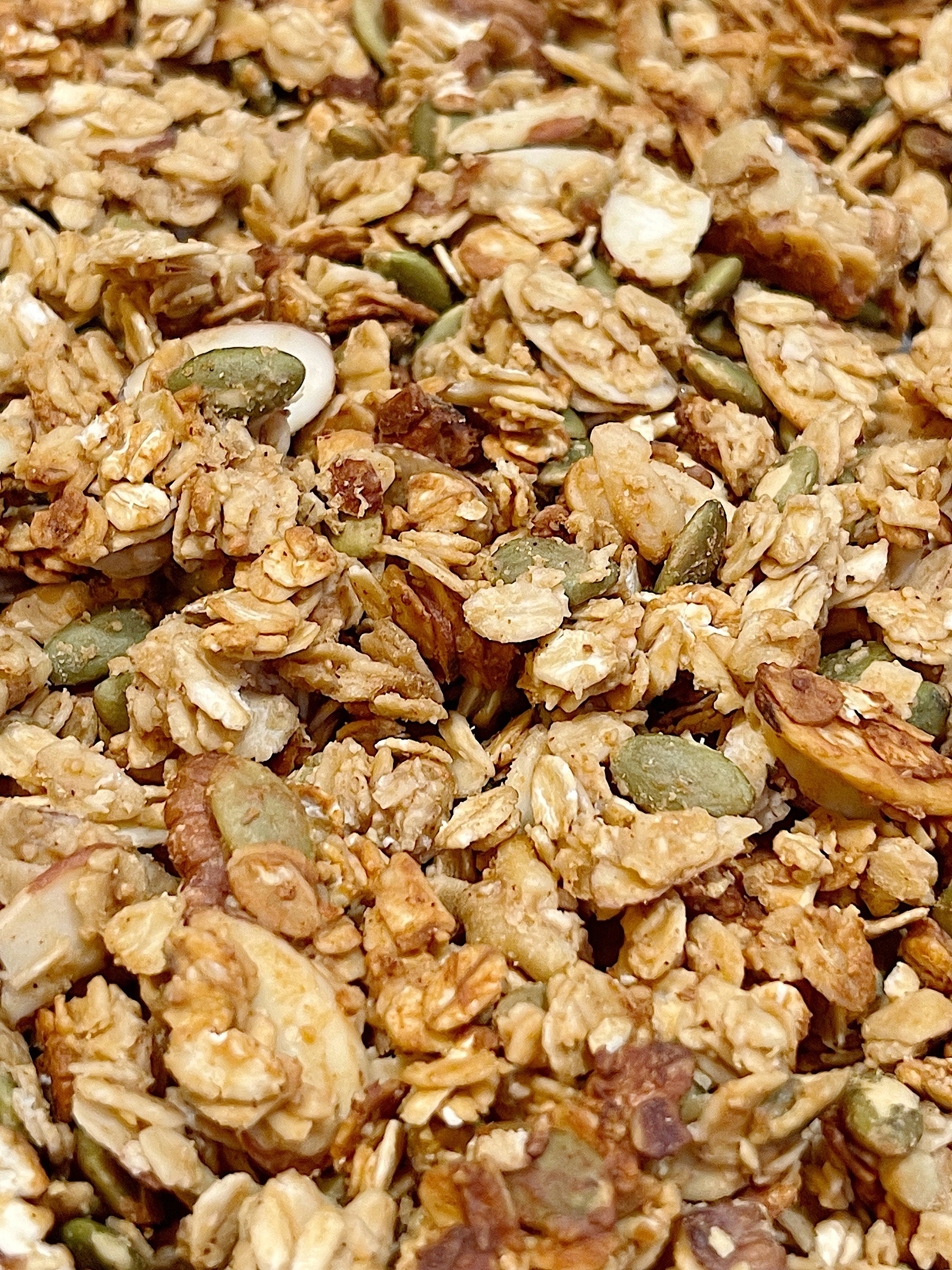 Organic healthy granola