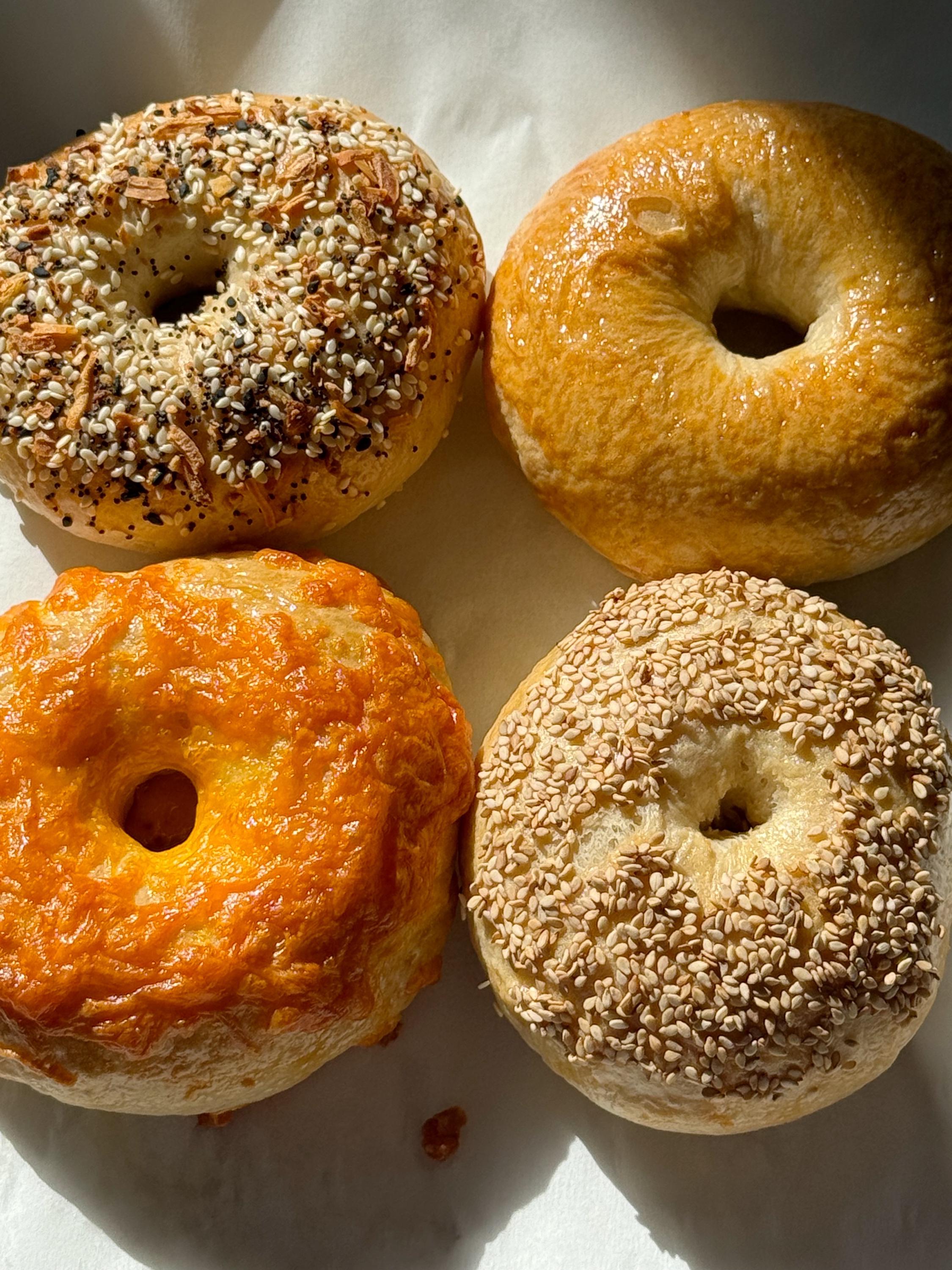 Authentic New York Bagels, Traditional NYC Style (6 per order)