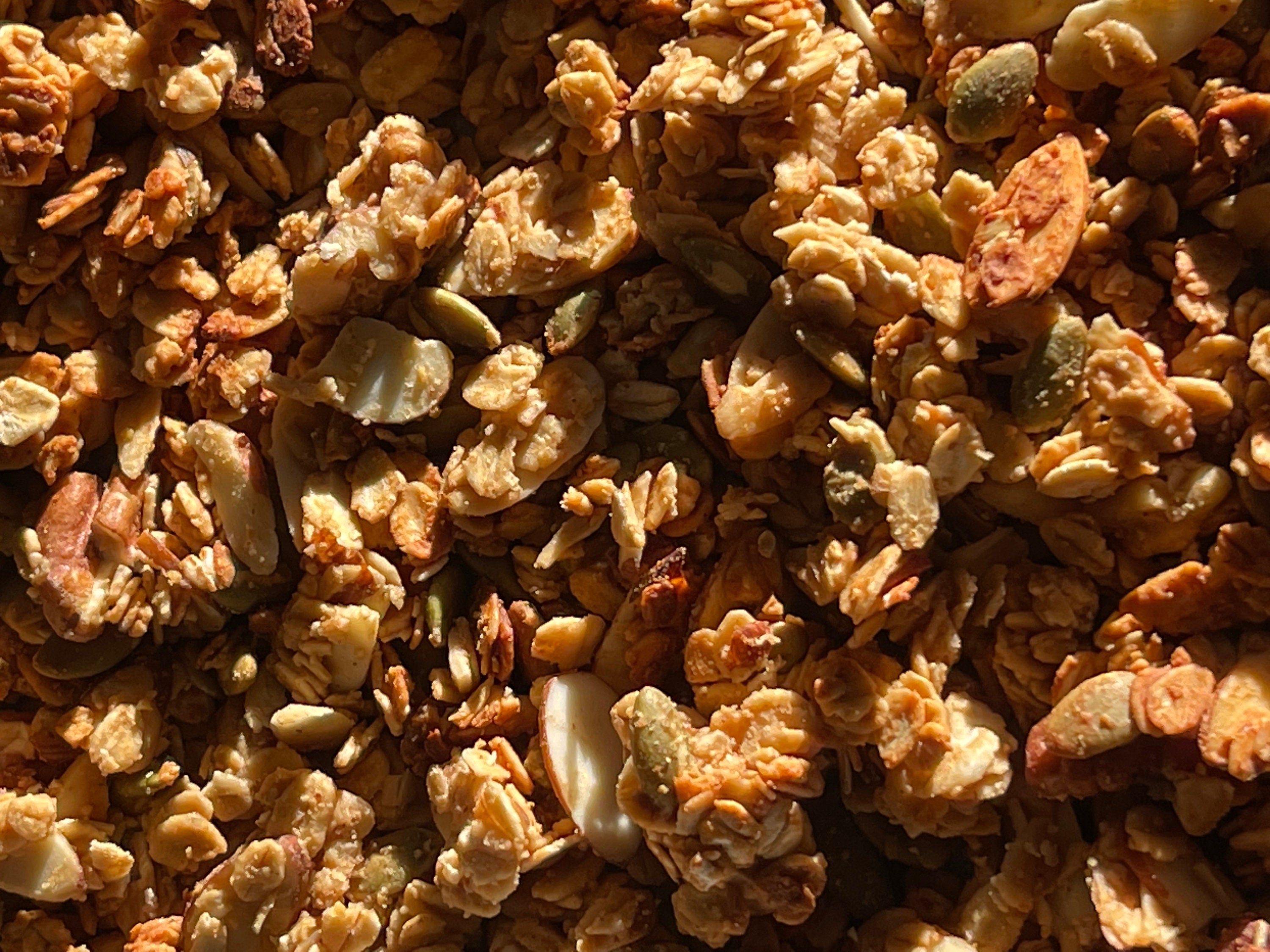 Organic healthy granola