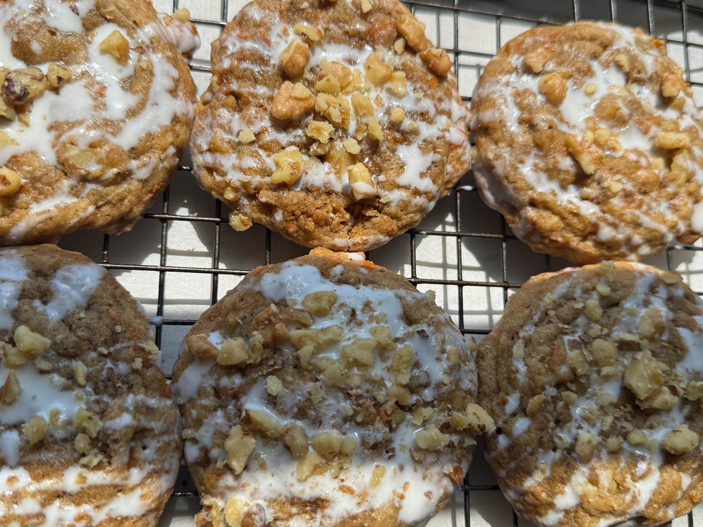 Brown Butter Carrot Cake Cookies